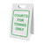 Courts For Tennis Only Portrait - A-Frame Sign