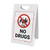 No Drugs with Icon Portrait - A-Frame Sign