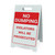 No Dumping: Violators Will Be Prosecuted Red Portrait - A-Frame Sign