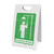Emergency Shower with Icon Green Portrait - A-Frame Sign