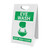 Eye Wash Keep Area Clear with Icon Portrait - A-Frame Sign