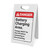 Danger: Battery Charging Area Charger Must Be Shut Off Portrait - A-Frame Sign