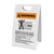 Warning: Moving Gate Can Cause Serious Injury or Death with Icon Portrait - A-Frame Sign