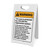 Warning: VK-200 Fire Supression System Avoid Exposure Portrait - A-Frame Sign