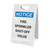 Notice: Fire Sprinkler Shut-Off Valve Portrait - A-Frame Sign