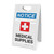 Notice: Medical Supplies Portrait with Health Icon - A-Frame Sign