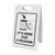 Its Here For Reason with Garbage Icon Portrait - A-Frame Sign