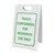 Trash Containers For Residents Use Only Portrait - A-Frame Sign