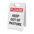 Please Keep Out Of Pasture Portrait - A-Frame Sign