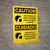 Caution: Face Mask Covering Bilingual Spanish Portrait - Wall Sign