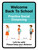 Welcome Back to School - Practice Social Distancing Portrait - Wall Sign