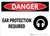 Danger: PPE Ear Protection Required - Wall Sign