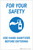 For Your Safety: Use Hand Sanitizer Before Entering - Label