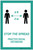 Stop The Spread Practice Social Distancings - Label