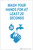 Wash Your Hands For 20 Seconds - Label
