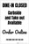 Dine-In Closed Curbside And Take Out Available Portrait - Label
