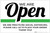 We Are Open Please Call To Order Landscape - Label