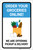 Order Groceries Online We Are Offering Pickup and Delivery with Icon Portrait - Label