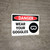 Danger: PPE Wear Your Goggles - Wall Sign
