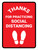 Thanks For Practicing Social Distancing with Icon Portrait - Wall Sign