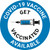 Covid-19 Vaccine Available - Get Vaccinated Blue with Graphic Circle - Floor Sign
