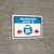 Covid-19 Vaccinations Left Arrow Spanish Landscape - Wall Sign