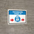 Covid-19 Vaccinations Right Arrow Spanish Landscape - Wall Sign