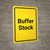 Buffer Stock Yellow Portrait - Wall Sign