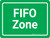FIFO Zone Green Landscape - Wall Sign