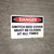 Danger: Electrical Switch Box Covers Closed - Wall Sign