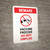 Beware: Portrait Vaccine Freezer Do Not Unplug Portrait - Wall Sign