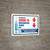 Covid-19 Vaccine Clinic: Pre-Booked Appointments Only Masks Required Down Arrow Landscape - Wall Sign