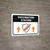 Vaccination Station Up Arrow Landscape - Wall Sign