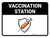 Vaccination Station Landscape - Wall Sign