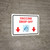 Vaccine Drop Off Down Arrow V3 Landscape - Wall Sign