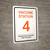 Vaccine Station 4 Portrait - Wall Sign