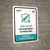 2nd Dose Appointment Scheduling - Consult a Staff Member Portrait - Wall Sign