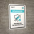 Reminder: Return For The Second Dose Portrait - Wall Sign