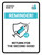 Reminder: Return For The Second Dose Portrait - Wall Sign