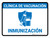 Vaccination Clinic: Immunization Spanish Blue Landscape - Wall Sign