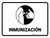 Immunization With Vaccine Injection Icon Spanish Landscape - Wall Sign