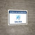 Vaccination Clinic Exit Blue Spanish Landscape - Wall Sign
