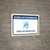 Vaccination Clinic: Registration Area Blue Spanish Landscape - Wall Sign
