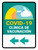 Covid-19 Vaccination Clinic Left Arrow Green Spanish Portrait - Wall Sign