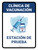 Vaccination Clinic: Pre Screening Station Blue Spanish Portrait - Wall Sign