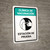 Vaccination Clinic: Pre Screening Station Green Spanish Portrait - Wall Sign