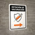 Vaccination Station Right Arrow Spanish Portrait - Wall Sign