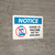 Notice: Covid-19 Vaccine Not Yet Available Landscape - Wall Sign