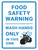 Food Safety Warning - Wash Hands Only In This Sink Icon Portrait - Wall Sign