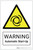 Warning: Automatic Start-Up Hazard - Label
